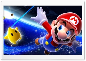Super Mario Galaxy Ultra HD Wallpaper for 4K UHD Widescreen desktop, tablet & smartphone