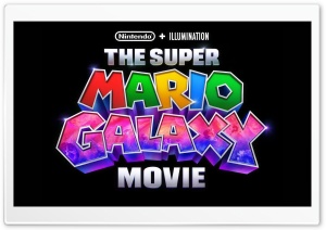 Super Mario Galaxy Movie 2026 4K UHD Wallpaper for Widescreen and UltraWide Desktop, UltraHD TV, Smartphone, Tablet