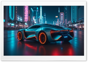 Supercar, Sports Car, City, Luxury Car, Hypercar, Electric Vehicle 4K UHD Wallpaper for Widescreen and UltraWide Desktop, UltraHD TV, Smartphone, Tablet