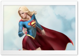 Supergirl Artwork Ultra HD Wallpaper for 4K UHD Widescreen desktop, tablet & smartphone