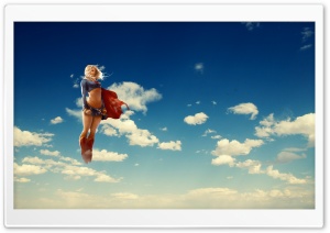 Superheroine Ultra HD Wallpaper for 4K UHD Widescreen desktop, tablet & smartphone