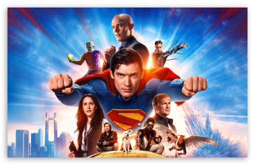 Superman 2025 Movie, Krypto the Superdog, Superheroes UltraHD Wallpaper for UHD 16:9 ; HD 16:9 ; UltraWide 21:9 24:10 ; Widescreen 16:10 5:3 ; Fullscreen 4:3 5:4 3:2 ; Tablet 1:1 ; Dual 5:4 ;