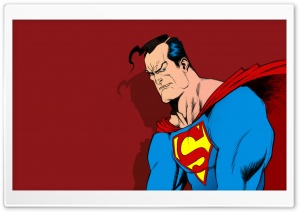 Superman Comic Art Ultra HD Wallpaper for 4K UHD Widescreen desktop, tablet & smartphone