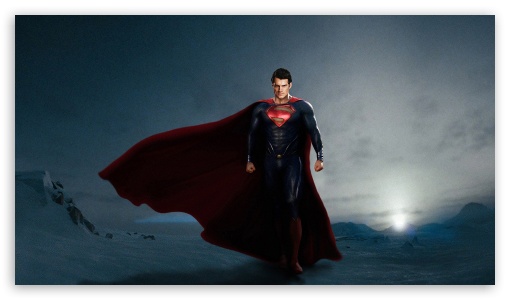 superman in man of steel HD UltraHD Wallpaper for HD 16:9 ;