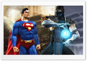 Superman V.S. Sub-Zero Ultra HD Wallpaper for 4K UHD Widescreen desktop, tablet & smartphone