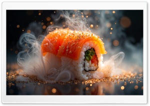 Sushi, A Journey Through Japanese Cuisine Ultra HD Wallpaper for 4K UHD Widescreen Desktop, Lockscreen, Screensaver, TV, Tablet, Smartphone