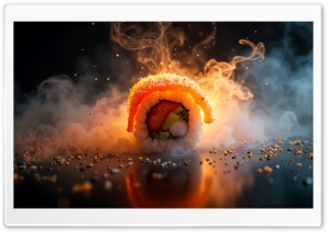 Sushi Perfection, Mastering the Craft Ultra HD Wallpaper for 4K UHD Widescreen Desktop, Lockscreen, Screensaver, TV, Tablet, Smartphone