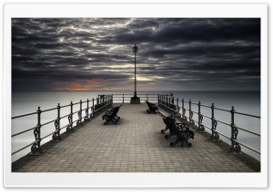 Swanage Pier Photography Ultra HD Wallpaper for 4K UHD Widescreen desktop, tablet & smartphone