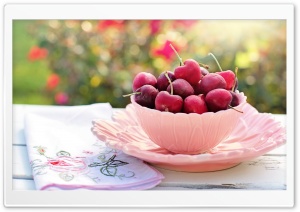 Sweet Cherries Ultra HD Wallpaper for 4K UHD Widescreen desktop, tablet & smartphone