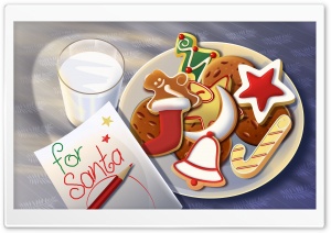 Sweets For Santa Ultra HD Wallpaper for 4K UHD Widescreen desktop, tablet & smartphone