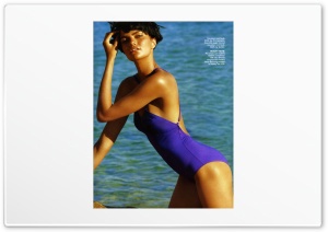 Swimwear Model Barbara Fialho Ultra HD Wallpaper for 4K UHD Widescreen desktop, tablet & smartphone