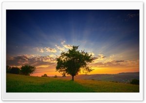 Switzerland Landscape Sunset Ultra HD Wallpaper for 4K UHD Widescreen desktop, tablet & smartphone