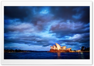 Sydney Glows at Sunset Ultra HD Wallpaper for 4K UHD Widescreen desktop, tablet & smartphone