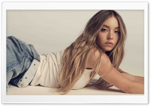 Sydney Sweeney Photoshoot 4K UHD Wallpaper for Widescreen and UltraWide Desktop, UltraHD TV, Smartphone, Tablet