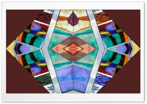 Symmetrical Design with Window Screen Art Ultra HD Wallpaper for 4K UHD Widescreen desktop, tablet & smartphone