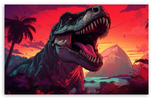 T-Rex Dinosaur Art UltraHD Wallpaper for UHD 16:9 2160p 1440p 1080p 900p 720p ; 8K UHD TV 16:9 Ultra High Definition 2160p 1440p 1080p 900p 720p ; UltraWide 21:9 24:10 ; Widescreen 16:10 5:3 WHXGA WQXGA WUXGA WXGA WGA ; Fullscreen 4:3 5:4 3:2 UXGA XGA SVGA QSXGA SXGA DVGA HVGA HQVGA ( Apple PowerBook G4 iPhone 4 3G 3GS iPod Touch ) ; Tablet 1:1 ; Mobile 2:3 - ;