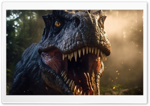 T-Rex Dinosaur Head Ultra HD Wallpaper for 4K UHD Widescreen Desktop, Lockscreen, Screensaver, TV, Tablet, Smartphone