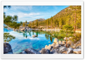 Tahoe Lake Transparent Water Ultra HD Wallpaper for 4K UHD Widescreen desktop, tablet & smartphone