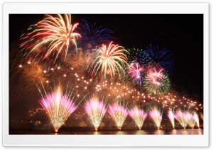 Taipei Firework Ultra HD Wallpaper for 4K UHD Widescreen desktop, tablet & smartphone