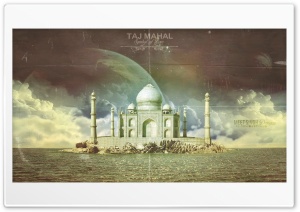 Taj Mahal Ultra HD Wallpaper for 4K UHD Widescreen desktop, tablet & smartphone