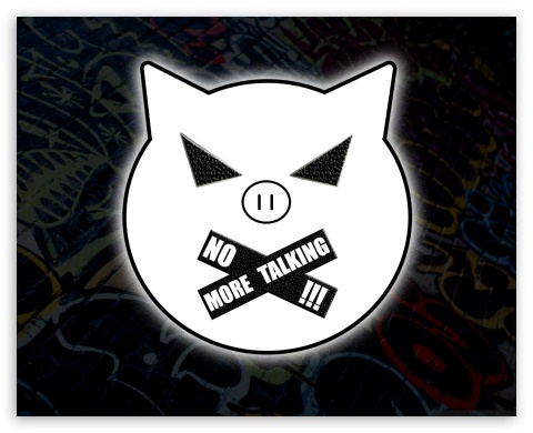 Talkless Pig UltraHD Wallpaper for Fullscreen 5:4 ;