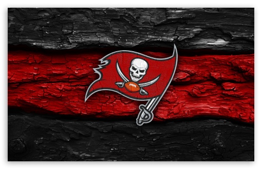Tampa Bay Buccaneers Wooden Logo UltraHD Wallpaper for Widescreen 16:10 ;