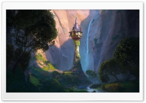 Tangled Castle Ultra HD Wallpaper for 4K UHD Widescreen desktop, tablet & smartphone