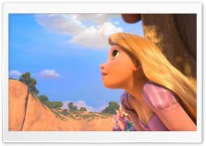 Tangled Rapunzel Ultra HD Wallpaper for 4K UHD Widescreen desktop, tablet & smartphone