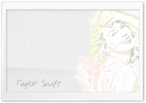 Taylor Swift Drawing Ultra HD Wallpaper for 4K UHD Widescreen Desktop, Lockscreen, Screensaver, TV, Tablet, Smartphone