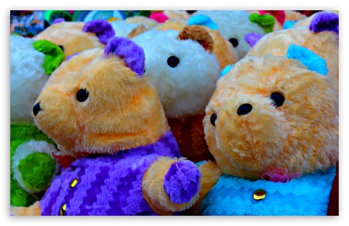 Teddy Bears UltraHD Wallpaper for HD 16:9 ; Widescreen 16:10 5:3 ; Fullscreen 3:2 ;