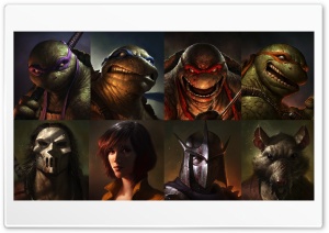 Teenage Mutant Ninja Turtles 2012 Art Ultra HD Wallpaper for 4K UHD Widescreen desktop, tablet & smartphone