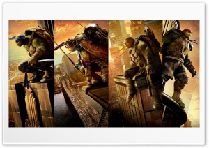 Teenage Mutant Ninja Turtles Out of the Shadows Ultra HD Wallpaper for 4K UHD Widescreen desktop, tablet & smartphone