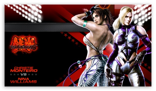 Tekken 6 Cast Nina x Christie UltraHD Wallpaper for 8K UHD TV 16:9 Ultra High Definition 2160p 1440p 1080p 900p 720p ; Mobile 16:9 - 2160p 1440p 1080p 900p 720p ;