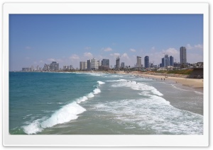 Tel Aviv 4K UHD Wallpaper for Widescreen and UltraWide Desktop, UltraHD TV, Smartphone, Tablet