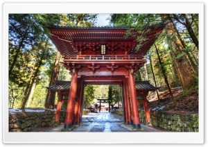 Temple Gate In Japan Ultra HD Wallpaper for 4K UHD Widescreen desktop, tablet & smartphone
