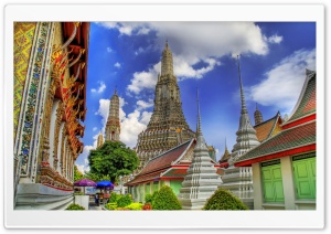 Temple In Bankok, Thailand Ultra HD Wallpaper for 4K UHD Widescreen desktop, tablet & smartphone