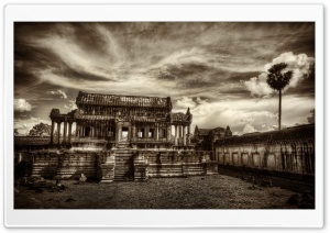 Temple In Cambodia Ultra HD Wallpaper for 4K UHD Widescreen desktop, tablet & smartphone