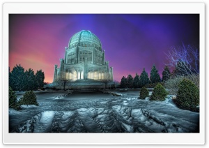 Temple Winter Ultra HD Wallpaper for 4K UHD Widescreen desktop, tablet & smartphone