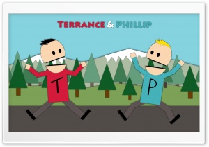 Terrance and Phillip v2 Ultra HD Wallpaper for 4K UHD Widescreen desktop, tablet & smartphone