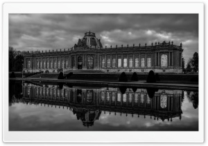 Tervuren, Belgium Black and White Ultra HD Wallpaper for 4K UHD Widescreen desktop, tablet & smartphone