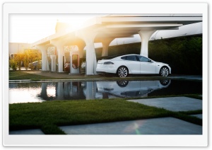 Tesla Electric Cars Supercharger Ultra HD Wallpaper for 4K UHD Widescreen desktop, tablet & smartphone