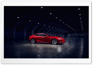 Tesla Model S Electric Car Profile Ultra HD Wallpaper for 4K UHD Widescreen desktop, tablet & smartphone