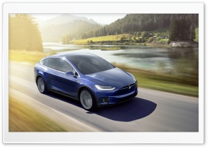 Tesla Model X SUV Electric Car - quickest SUV in the world Ultra HD Wallpaper for 4K UHD Widescreen desktop, tablet & smartphone