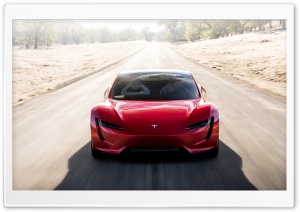 Tesla Roadster Electric Supercar Fastest Car Ever - Front Ultra HD Wallpaper for 4K UHD Widescreen desktop, tablet & smartphone