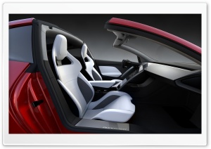 Tesla Roadster Electric Supercar Interior Ultra HD Wallpaper for 4K UHD Widescreen desktop, tablet & smartphone