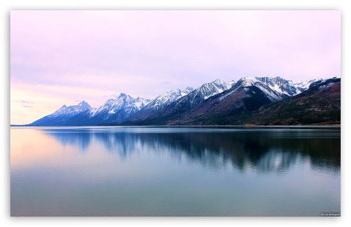 Teton Range, Wyoming, U.S. UltraHD Wallpaper for Widescreen 16:10 ;