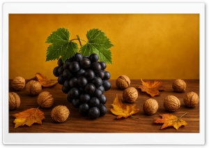 Thanksgiving Harvest Scene 4K UHD Wallpaper for Widescreen and UltraWide Desktop, UltraHD TV, Smartphone, Tablet