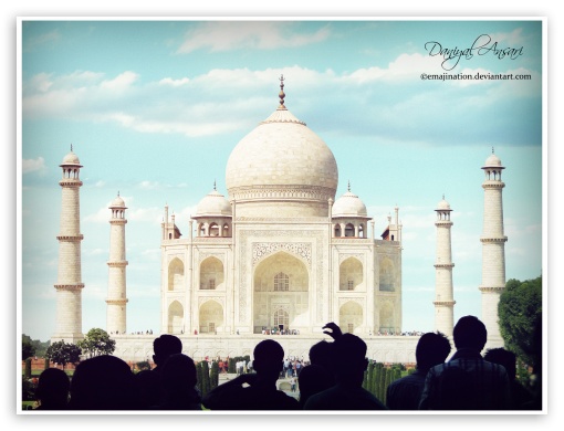 The Amazing Taj Mahal UltraHD Wallpaper for Fullscreen 4:3 UXGA XGA SVGA ;