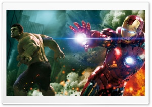 The Avengers - Hulk and Ironman Ultra HD Wallpaper for 4K UHD Widescreen desktop, tablet & smartphone