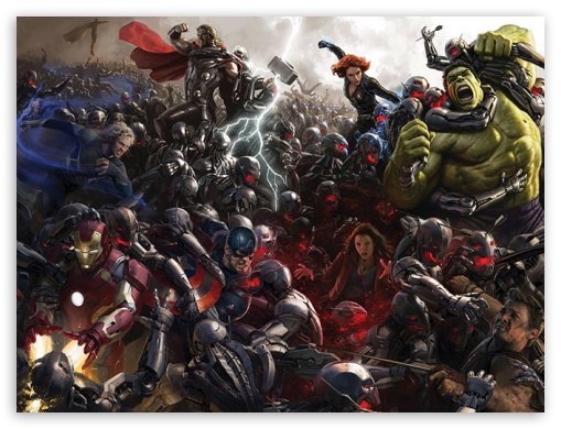 The Avengers Age of Ultron UltraHD Wallpaper for Mobile 4:3 - UXGA XGA SVGA ;